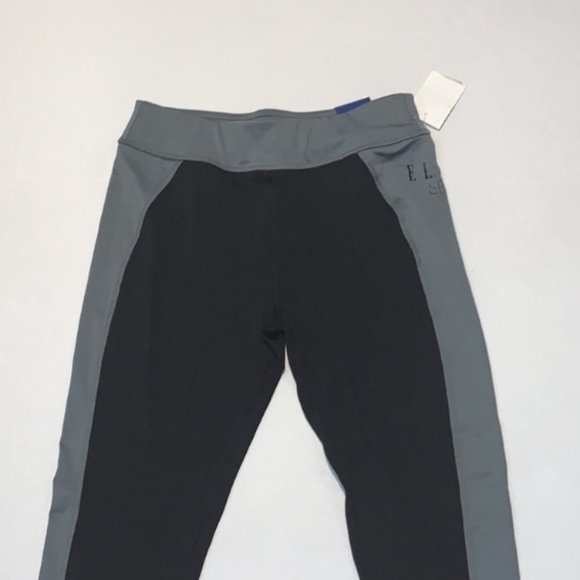 Elle Sport tummy control/ shape enhancing yoga workouts leggings pants size M - Picture 3 of 11